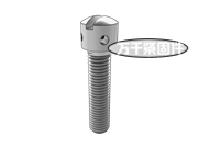 開槽帶兩孔球面圓柱頭螺釘 AN 116913