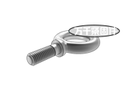 2型長吊環(huán)螺釘 ASME B18.15