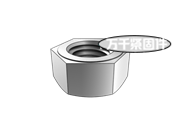 米制1型六角螺母 ASME B18.2.4.1M