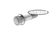 米制A型12角法蘭螺栓 ASME B18.2.7.1M