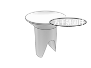 120°沉頭半空心鉚釘 ASME B18.7