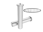 尖端燃熔用無螺紋樁 CNS 4692