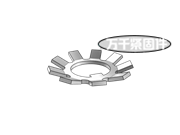 圓螺母用止動(dòng)墊圈 DIN 5406