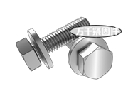 滾花內(nèi)六角圓柱頭螺釘和錐形彈性墊圈 組合 DIN 6900