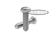 開(kāi)槽盤(pán)頭三角鎖緊螺釘 DIN 7500B