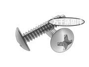 十字槽大扁頭自攻螺釘F型 GB/YB TA