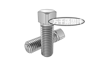 方頭凹端緊定螺釘 GOST 1485