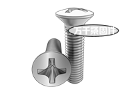 十字槽半沉頭螺釘 HB/QJ 2378