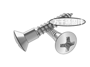 十字槽半沉頭木螺釘 IFI B1112