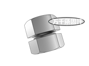 六角對鎖螺母 JB/ZQ 4351