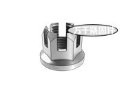 航空用開槽皇冠六角法蘭螺母 MS 14144C