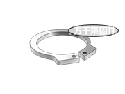 軸用彈性擋圈 MS 3217C