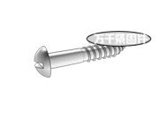 開槽半圓頭木螺釘 PN 82505
