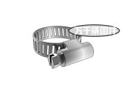 C型蝸桿傳動式軟管環(huán)箍 QC/T 619