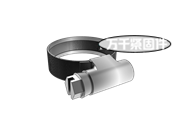 A型蝸桿傳動(dòng)式軟管環(huán)箍 QC/T 620