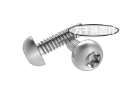 梅花槽盤頭自鉆自攻螺釘 QC 202