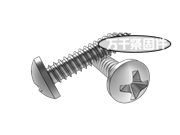 十字槽盤頭自攻螺釘C型 QC 271
