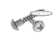 十字槽圓頭木螺釘 QC 292