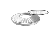 接地長刺破墊圈 QIB/IND 70093