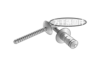 碳鋼盤(pán)頭單鼓鉚釘 QIB/IND CCU