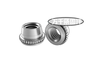 微型自鎖壓鉚螺母 QIB/IND UL