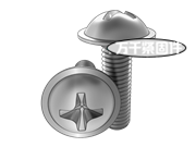 十字槽圓頭帶墊螺釘 SJ 2830