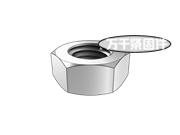 鋼結(jié)構(gòu)用高強度大六角螺母 UNI 5713